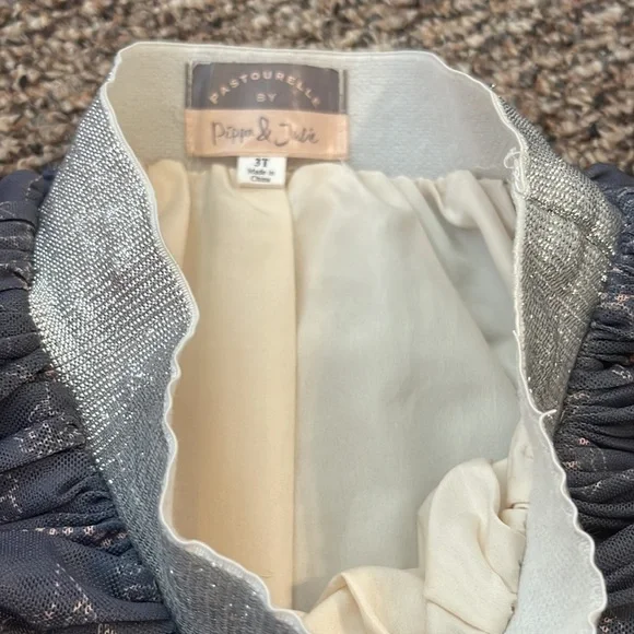 Pippa & Julie little girls elastic waist skirt - Picture 4 of 6